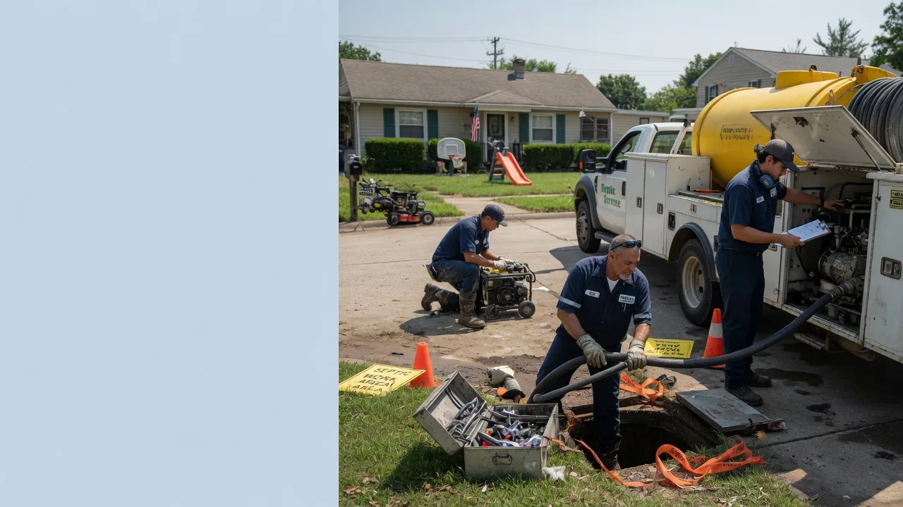 Septic Tank Pumping in Bridgeport, TX near me